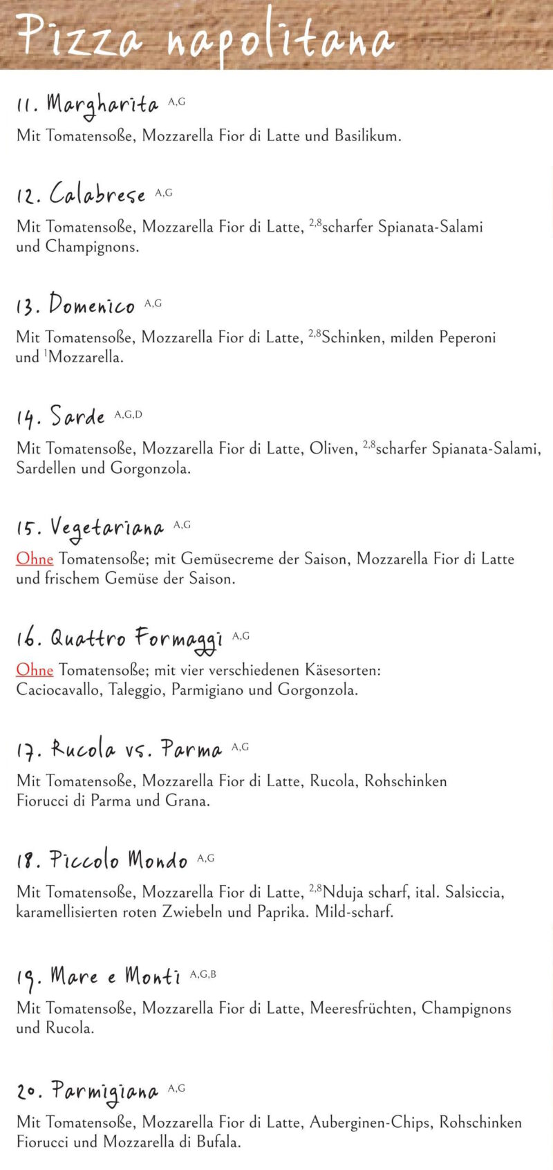 Il Piccolo Mondo italienisches Restaurant in Heppenheim an der Bergstraße